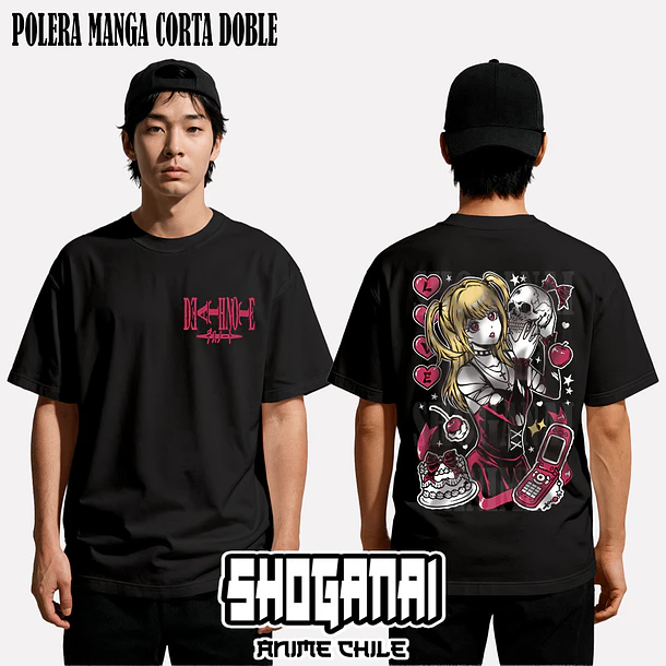 DN07 Misa Amane - DEATH NOTE - ADULTO (Polera o Polerón) 3