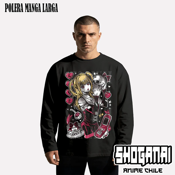 DN07 Misa Amane - DEATH NOTE - ADULTO (Polera o Polerón) 4