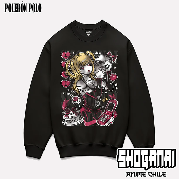 DN07 Misa Amane - DEATH NOTE - ADULTO (Polera o Polerón) 7