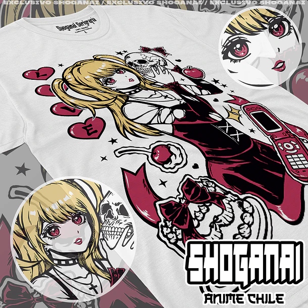 DN07 Misa Amane - DEATH NOTE - INFANTIL (Polera o Polerón) 2