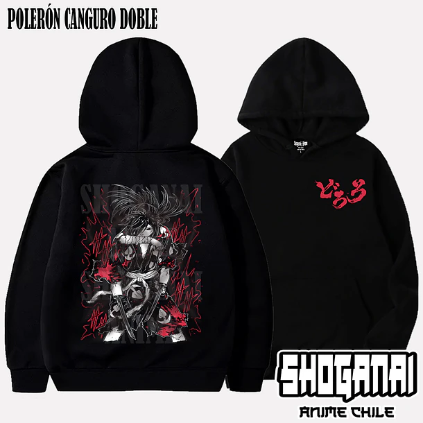 DRR01 Hyakkimaru - DORORO - ADULTO (Polera o Polerón) 5