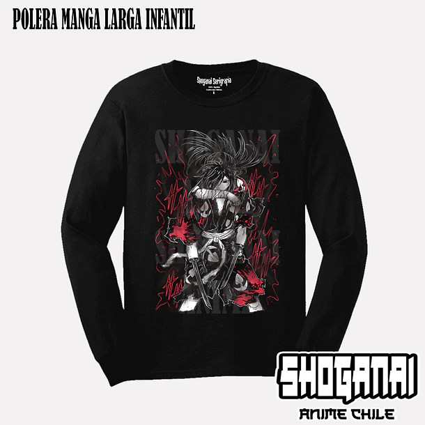 DRR01 Hyakkimaru - DORORO - INFANTIL (Polera o Polerón) 3