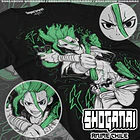 DRS01 Senku Ishigami - DR. STONE - ADULTO (Polera o Polerón) 1