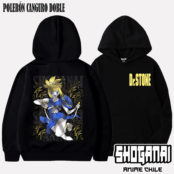 DRS02 Kohaku - DR. STONE - ADULTO (Polera o Polerón) 5