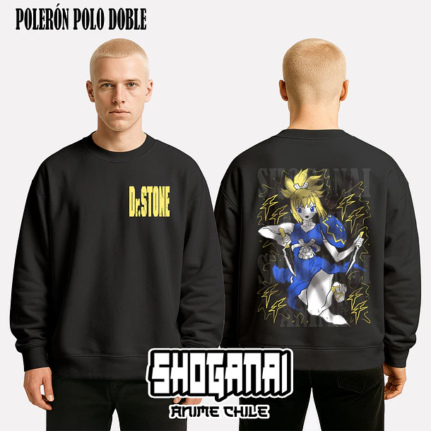 DRS02 Kohaku - DR. STONE - ADULTO (Polera o Polerón) 7