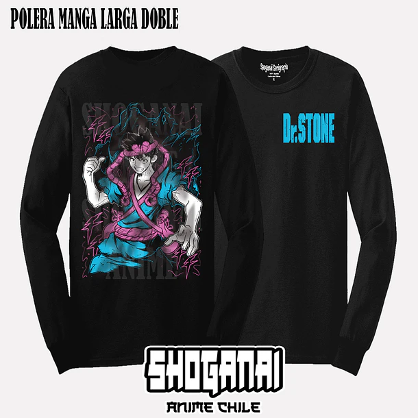 DRS03 Chrome - DR. STONE - ADULTO (Polera o Polerón) 4