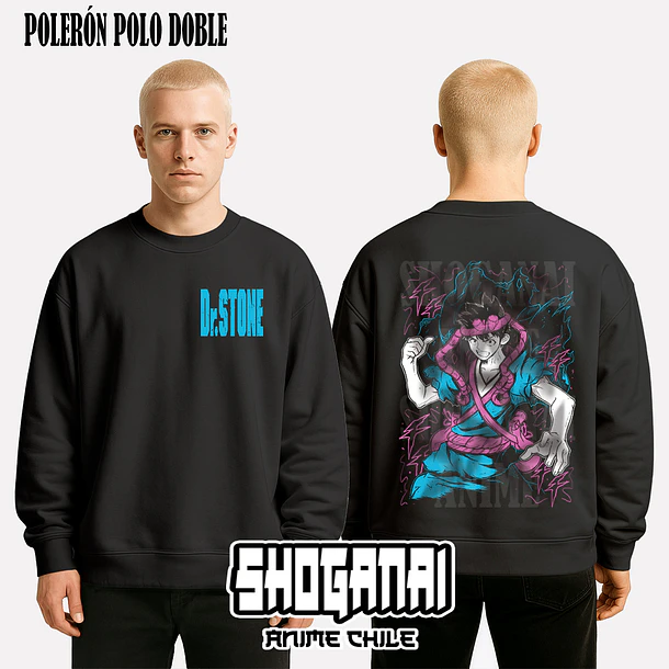 DRS03 Chrome - DR. STONE - ADULTO (Polera o Polerón) 7