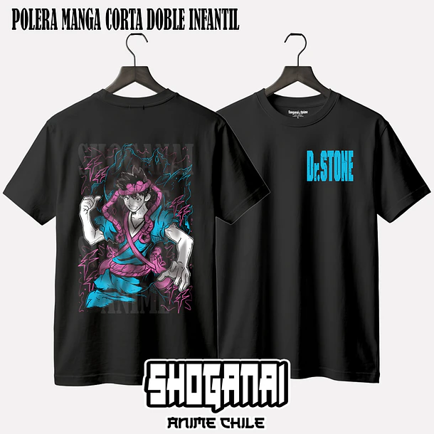 DRS03 Chrome - DR. STONE - INFANTIL (Polera o Polerón) 2