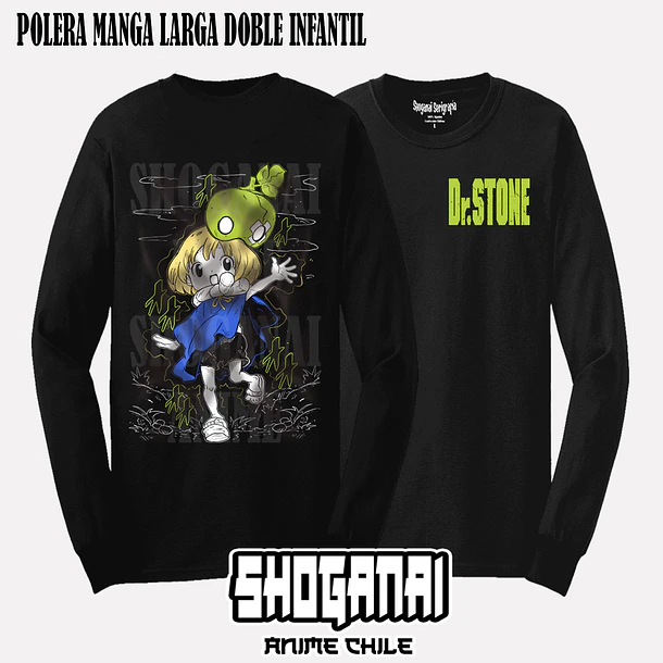 DRS05 Suika - DR. STONE - INFANTIL (Polera o Polerón) 4