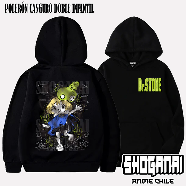 DRS05 Suika - DR. STONE - INFANTIL (Polera o Polerón) 5