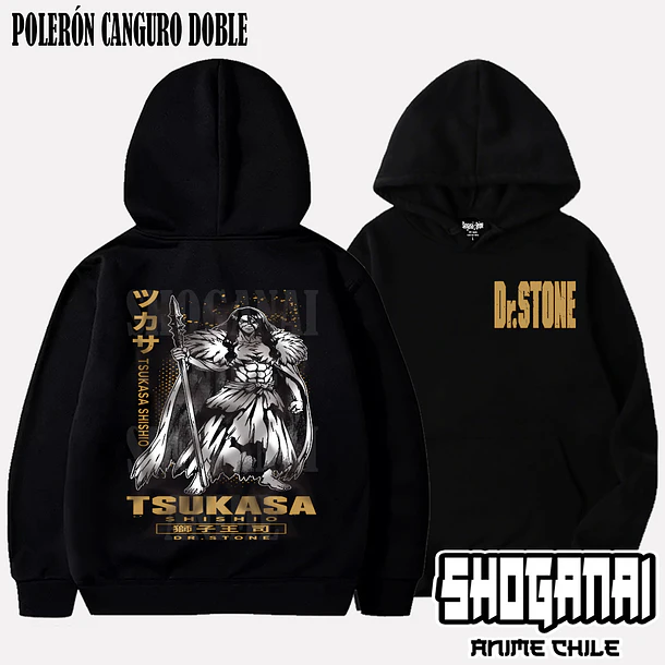 DRS07 Tsukasa Shishio - DR. STONE - ADULTO (Polera o Polerón) 6