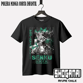 DRS08 Senku Ishigami - DR. STONE - INFANTIL (Polera o Polerón)