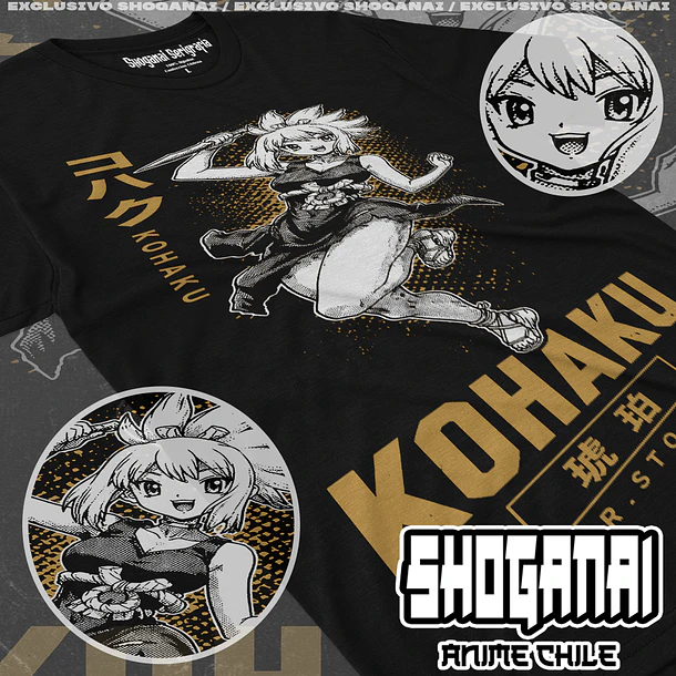 DRS10 Kohaku - DR. STONE - ADULTO (Polera o Polerón) 1