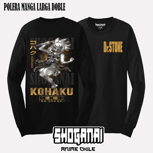 DRS10 Kohaku - DR. STONE - ADULTO (Polera o Polerón) 5