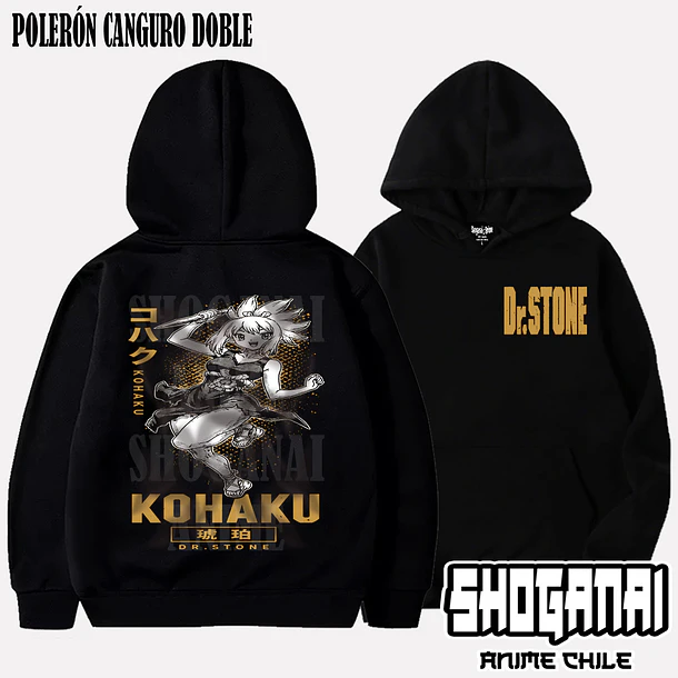 DRS10 Kohaku - DR. STONE - ADULTO (Polera o Polerón) 6