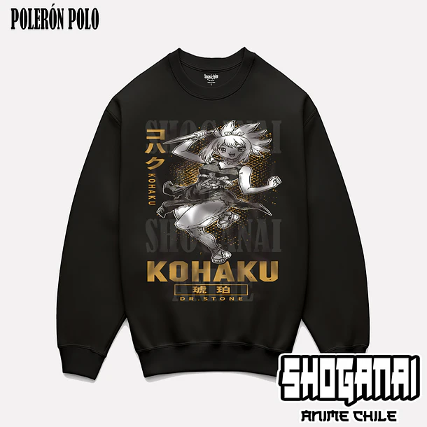 DRS10 Kohaku - DR. STONE - ADULTO (Polera o Polerón) 7