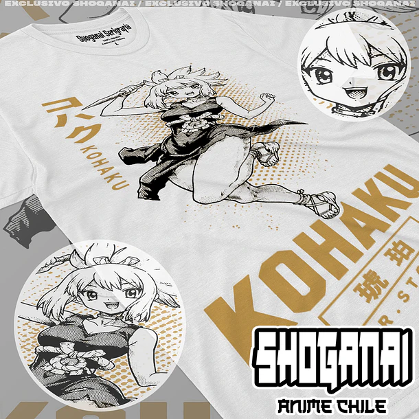 DRS10 Kohaku - DR. STONE - INFANTIL (Polera o Polerón) 2