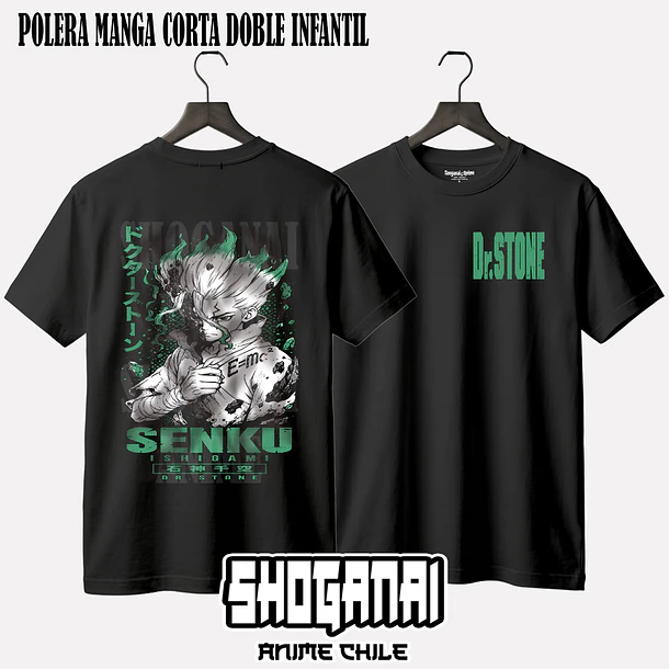 DRS11 Senku Ishigami - DR. STONE - INFANTIL (Polera o Polerón) 2