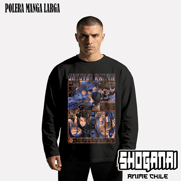 JJK21 OP2 Suguru Geto - JUJUTSU KAISEN - ADULTO (Polera o Polerón) 3
