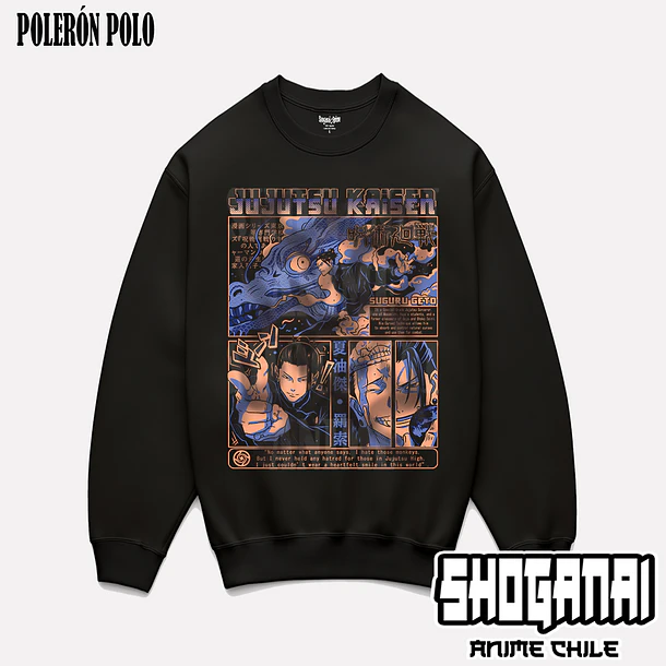 JJK21 OP2 Suguru Geto - JUJUTSU KAISEN - ADULTO (Polera o Polerón) 6