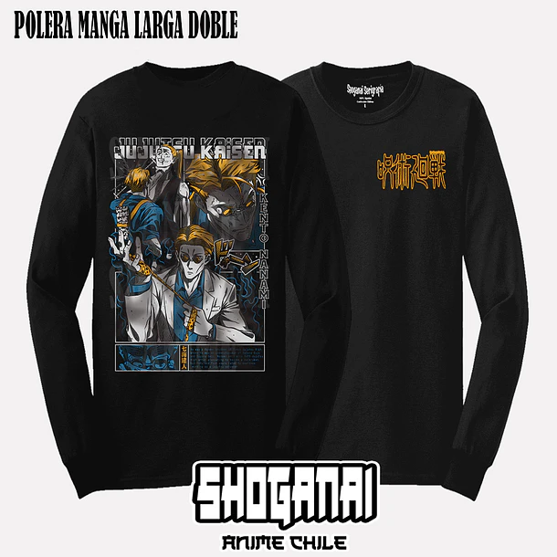 JJK22 OP2 Kento Nanami - JUJUTSU KAISEN - ADULTO (Polera o Polerón) 4