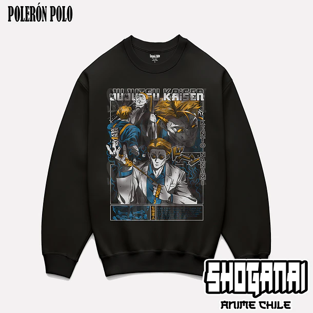 JJK22 OP2 Kento Nanami - JUJUTSU KAISEN - ADULTO (Polera o Polerón) 6