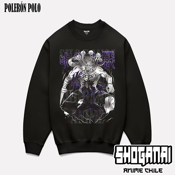 JJK24 Megumi X Mahoraga - JUJUTSU KAISEN - ADULTO (Polera o Polerón) 7