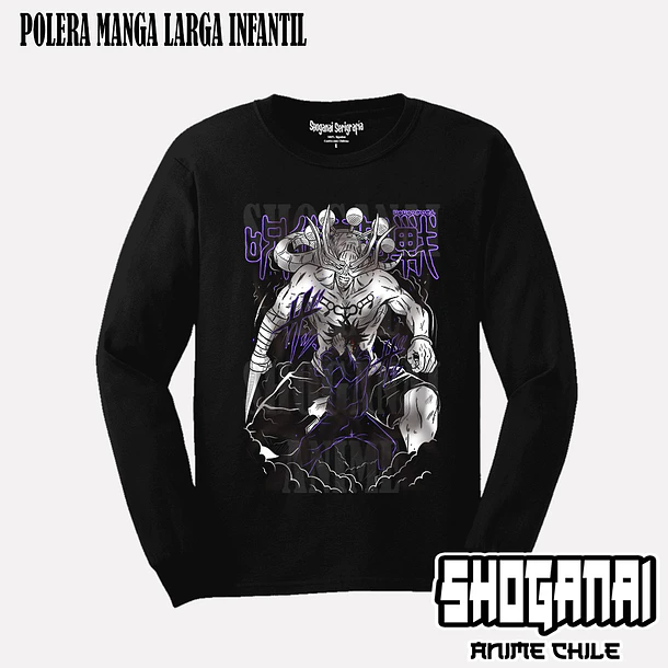 JJK24 Megumi X Mahoraga - JUJUTSU KAISEN - INFANTIL (Polera o Polerón) 4