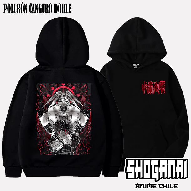 JJK25 Megumi X Mahoraga - JUJUTSU KAISEN - ADULTO (Polera o Polerón) 5