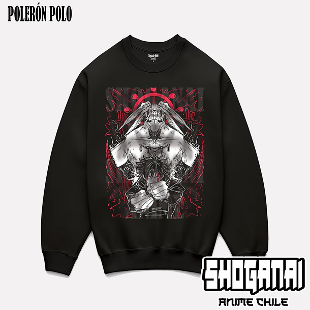JJK25 Megumi X Mahoraga - JUJUTSU KAISEN - ADULTO (Polera o Polerón) 6