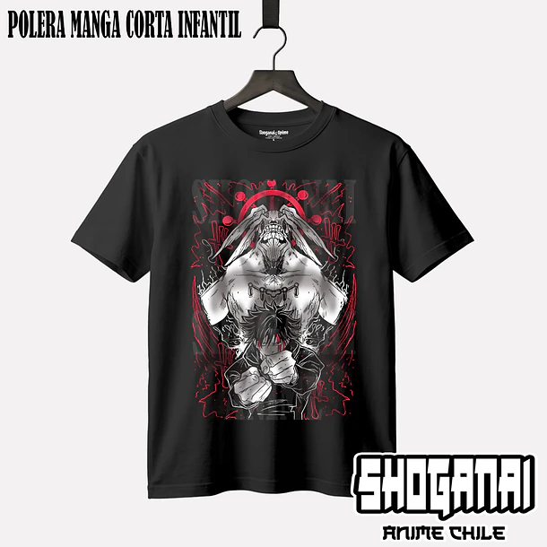 JJK25 Megumi X Mahoraga - JUJUTSU KAISEN - INFANTIL (Polera o Polerón) 1