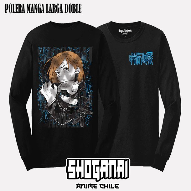 JJK27 Nobara Kugisaki - JUJUTSU KAISEN - ADULTO (Polera o Polerón) 4