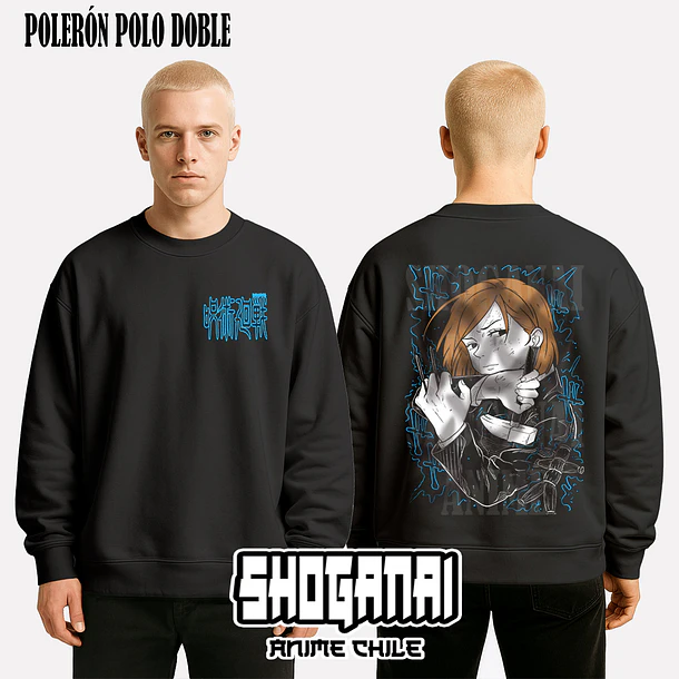 JJK27 Nobara Kugisaki - JUJUTSU KAISEN - ADULTO (Polera o Polerón) 7