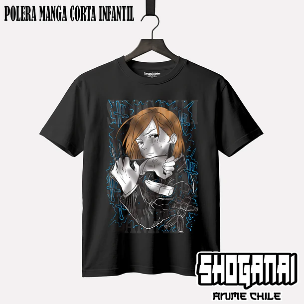 JJK27 Nobara Kugisaki - JUJUTSU KAISEN - INFANTIL (Polera o Polerón) 1