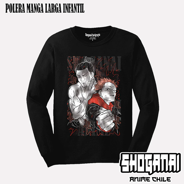 JJK28 Aoi Todo e Itadori Yuji - JUJUTSU KAISEN - INFANTIL (Polera o Polerón) 3