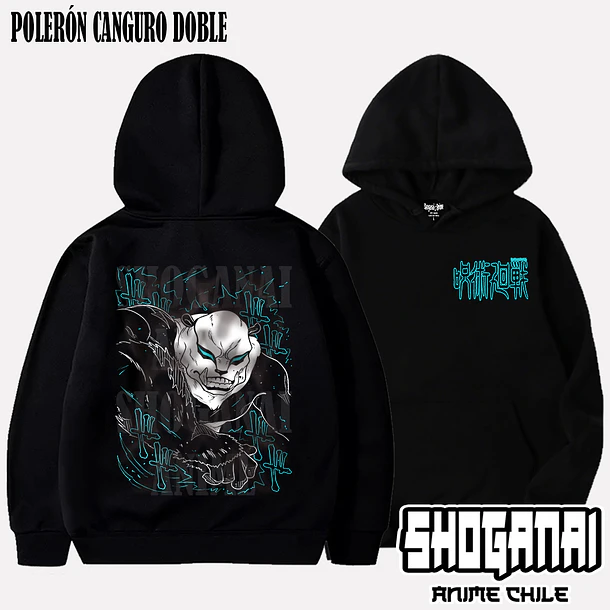 JJK29 Panda - JUJUTSU KAISEN - ADULTO (Polera o Polerón) 5