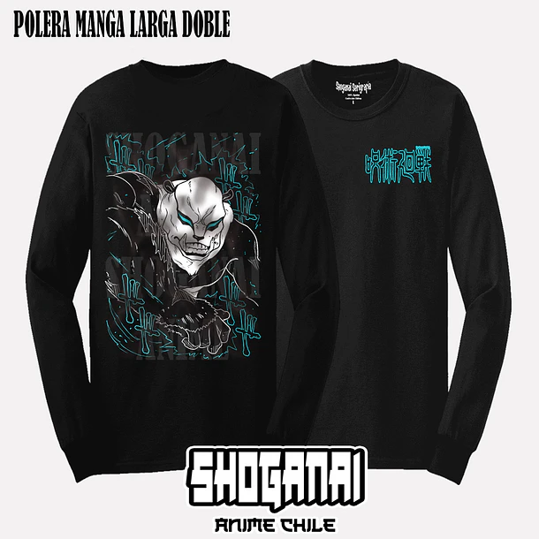 JJK29 Panda - JUJUTSU KAISEN - ADULTO (Polera o Polerón) 4