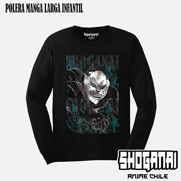 JJK29 Panda - JUJUTSU KAISEN - INFANTIL (Polera o Polerón) 3