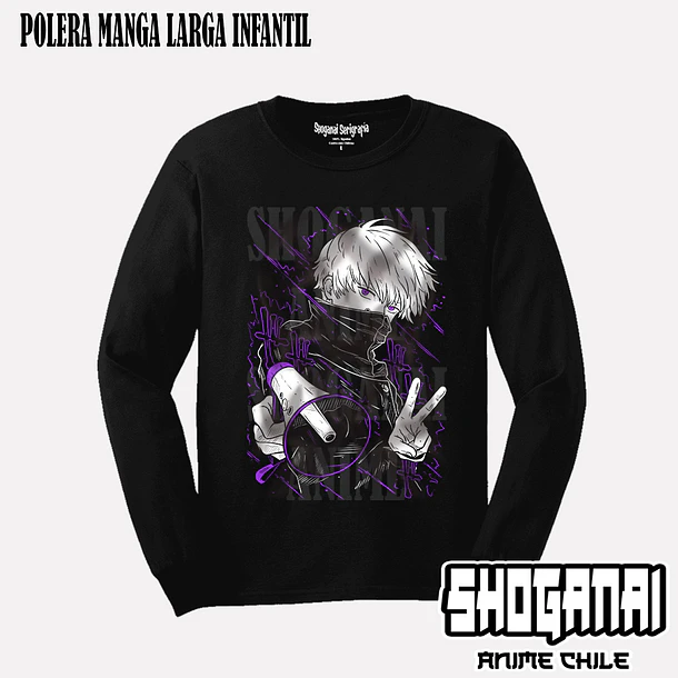 JJK30 Toge Inumaki - JUJUTSU KAISEN - INFANTIL (Polera o Polerón) 3