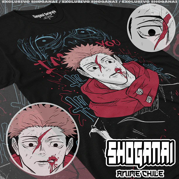 JJK32 Itadori X Mahito - JUJUTSU KAISEN - ADULTO (Polera o Polerón) 1