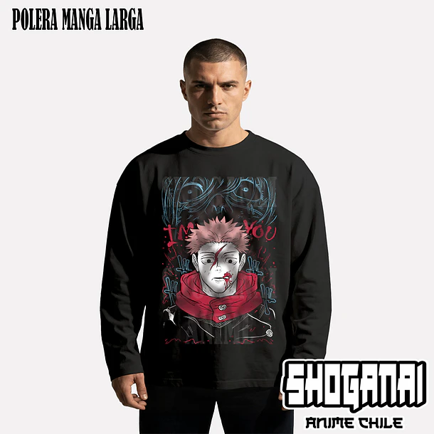 JJK32 Itadori X Mahito - JUJUTSU KAISEN - ADULTO (Polera o Polerón) 3