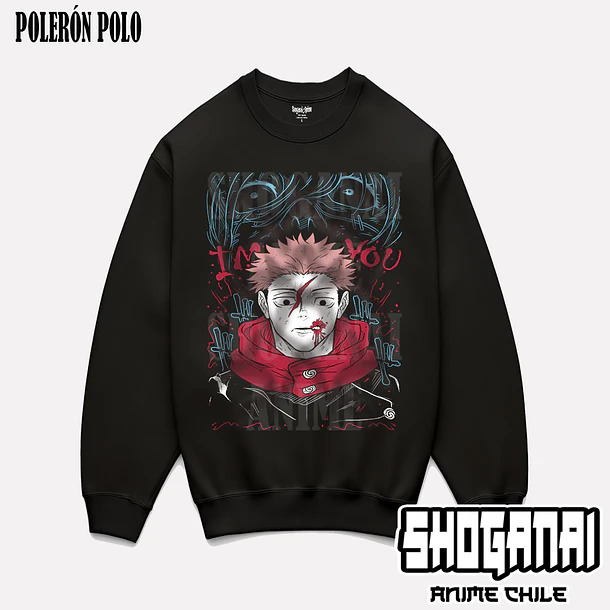 JJK32 Itadori X Mahito - JUJUTSU KAISEN - ADULTO (Polera o Polerón) 6