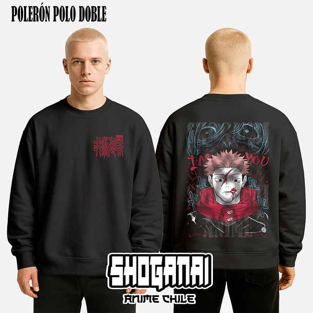 JJK32 Itadori X Mahito - JUJUTSU KAISEN - ADULTO (Polera o Polerón) 7