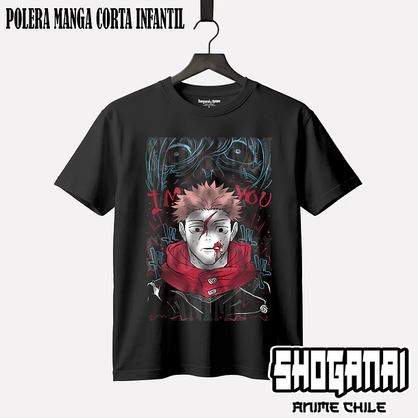 JJK32 Itadori X Mahito - JUJUTSU KAISEN - INFANTIL (Polera o Polerón) 1