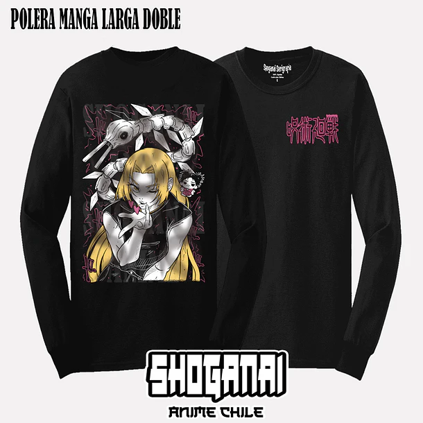 JJK35 Yuki Tsukumo - JUJUTSU KAISEN - ADULTO (Polera o Polerón) 4