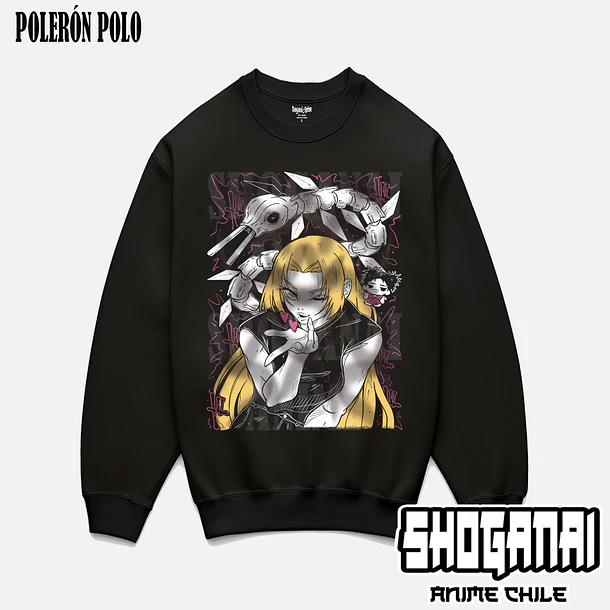 JJK35 Yuki Tsukumo - JUJUTSU KAISEN - ADULTO (Polera o Polerón) 6