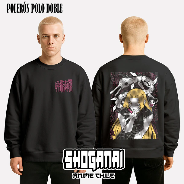 JJK35 Yuki Tsukumo - JUJUTSU KAISEN - ADULTO (Polera o Polerón) 7