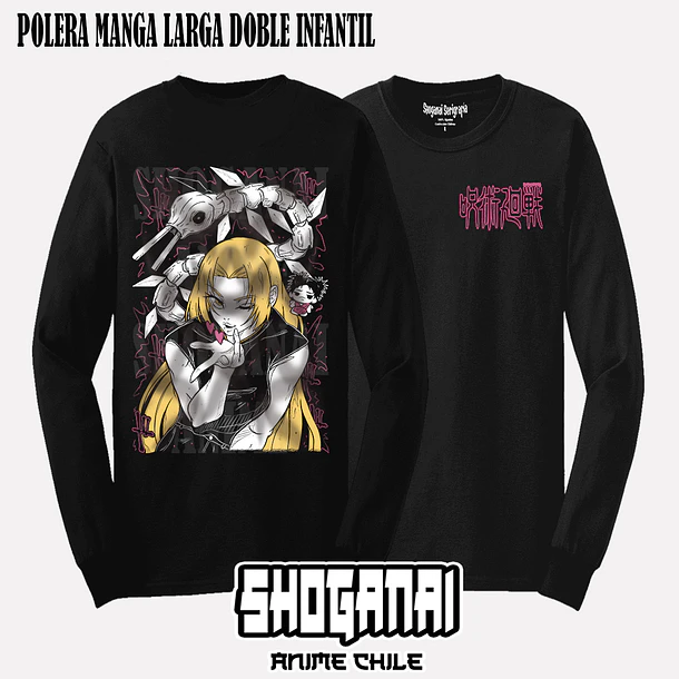 JJK35 Yuki Tsukumo - JUJUTSU KAISEN - INFANTIL (Polera o Polerón) 4