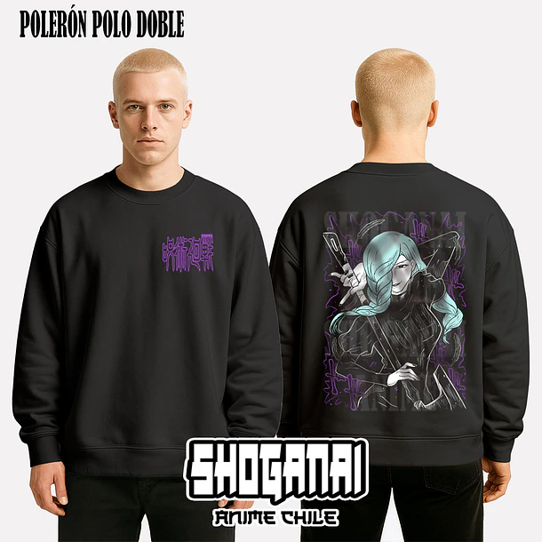 JJK36 Mei Mei- JUJUTSU KAISEN - ADULTO (Polera o Polerón) 7