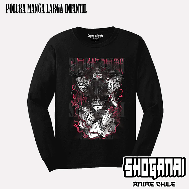 JJK37 Choso - JUJUTSU KAISEN - INFANTIL (Polera o Polerón) 4